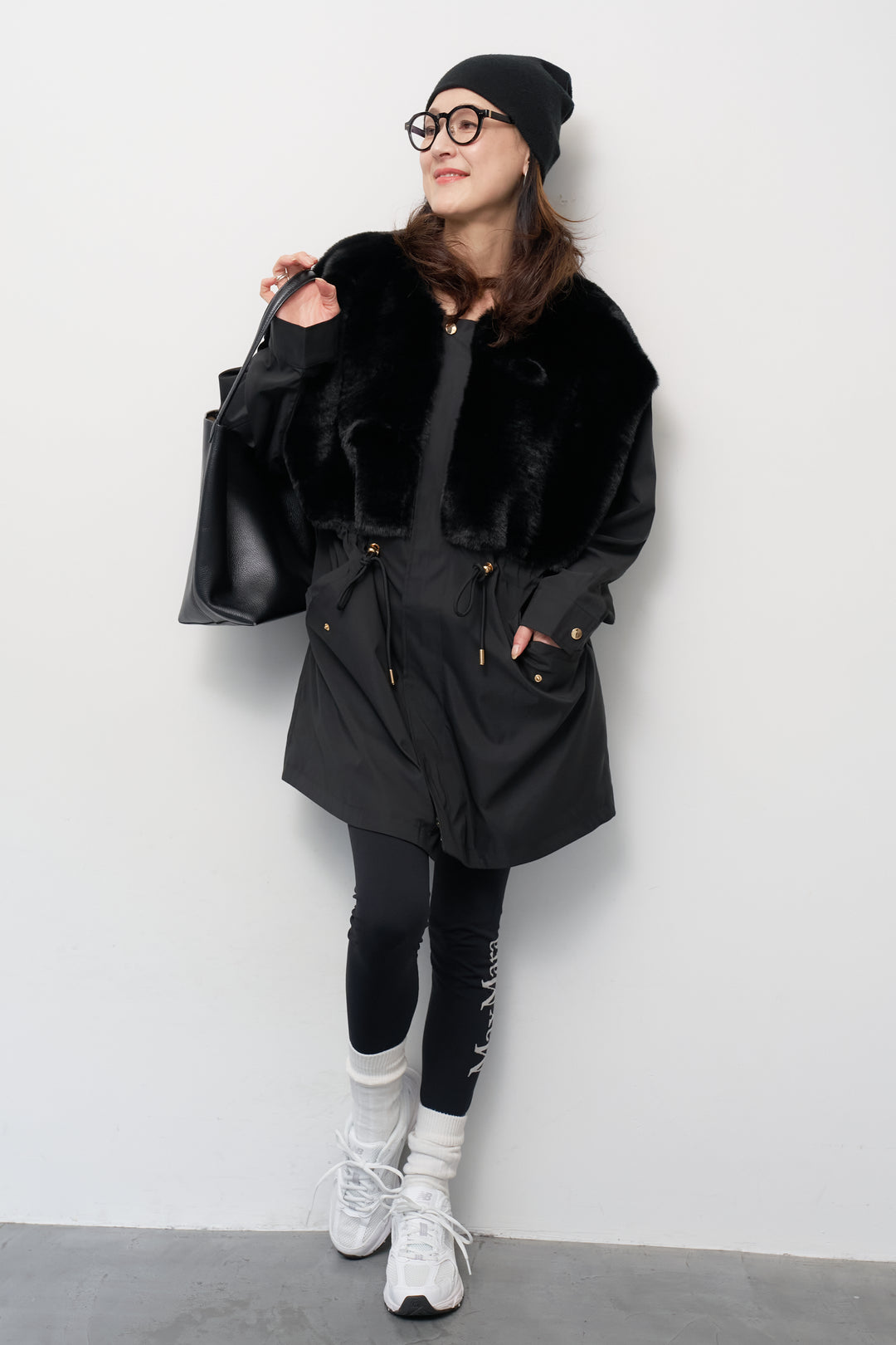 シープボアボリュームスリーブジャケット