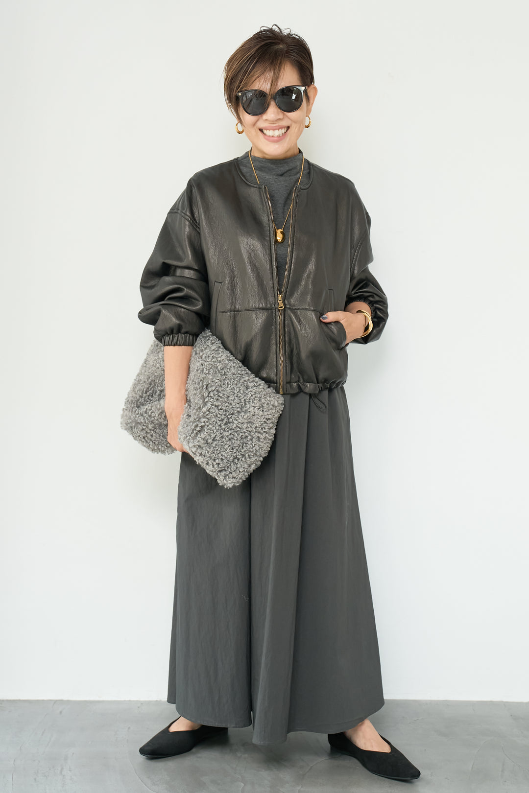 布帛切替ワンピース