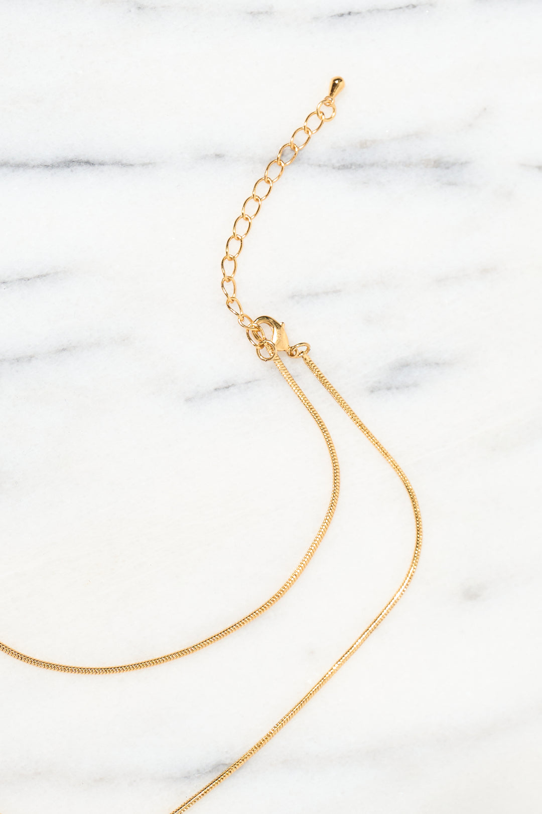 ドロップデザインネックレス