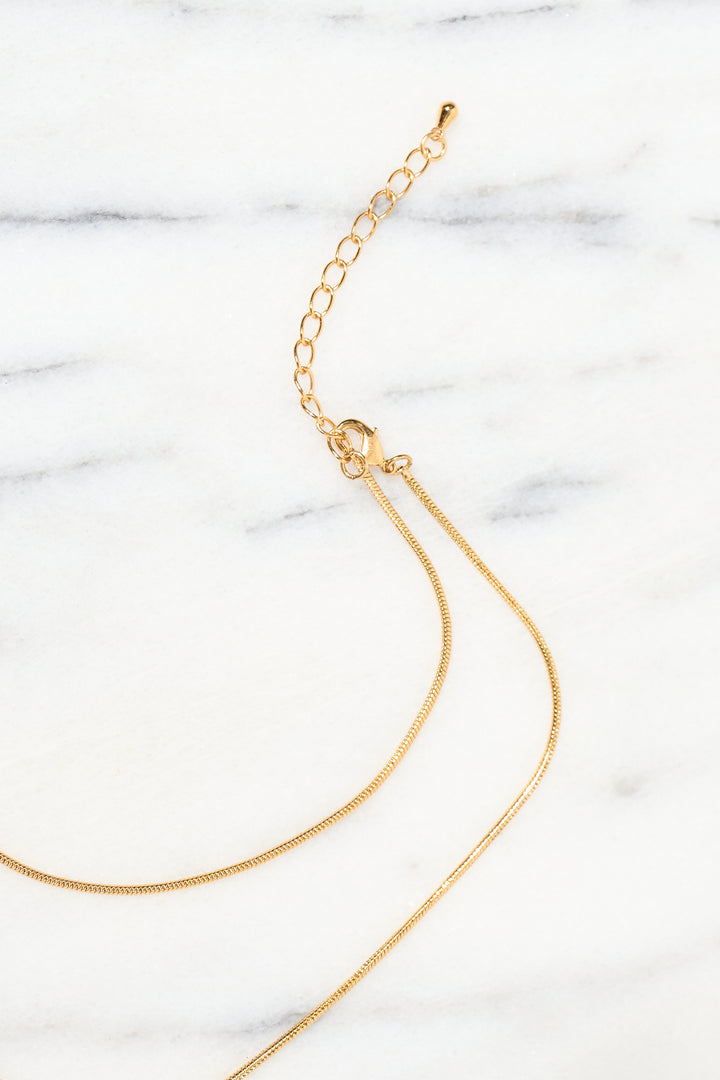 ドロップデザインネックレス