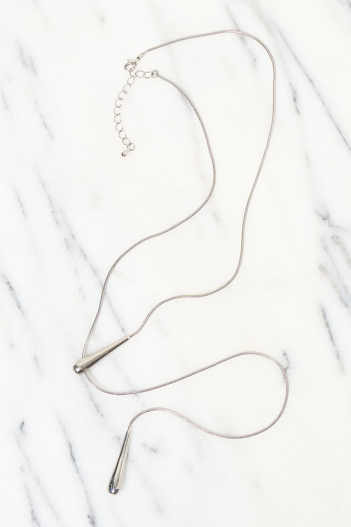 ドロップデザインネックレス