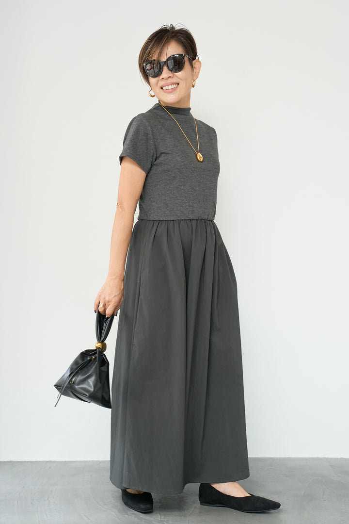 布帛切替ワンピース