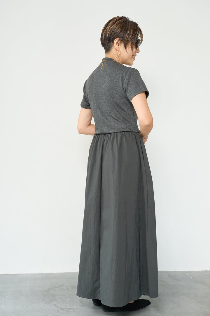 布帛切替ワンピース