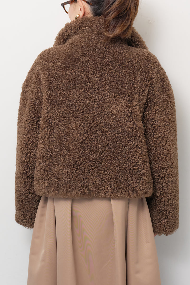 ボリュームボアショートジャケット