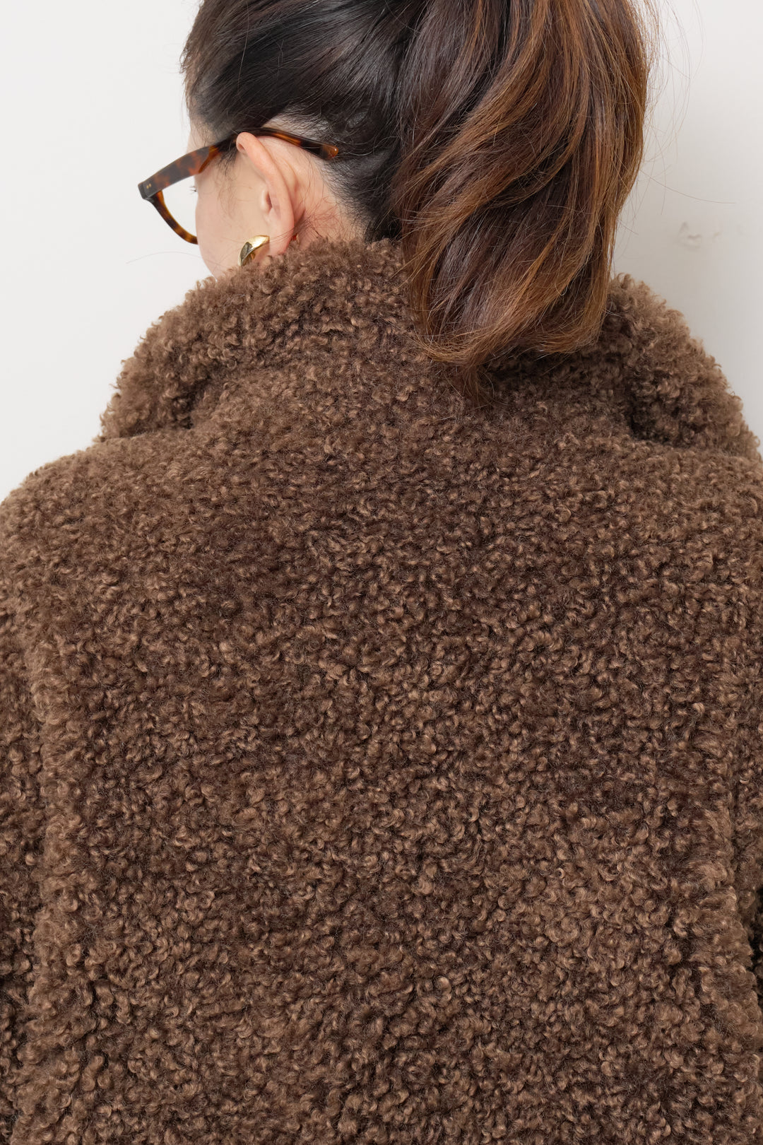 ボリュームボアショートジャケット