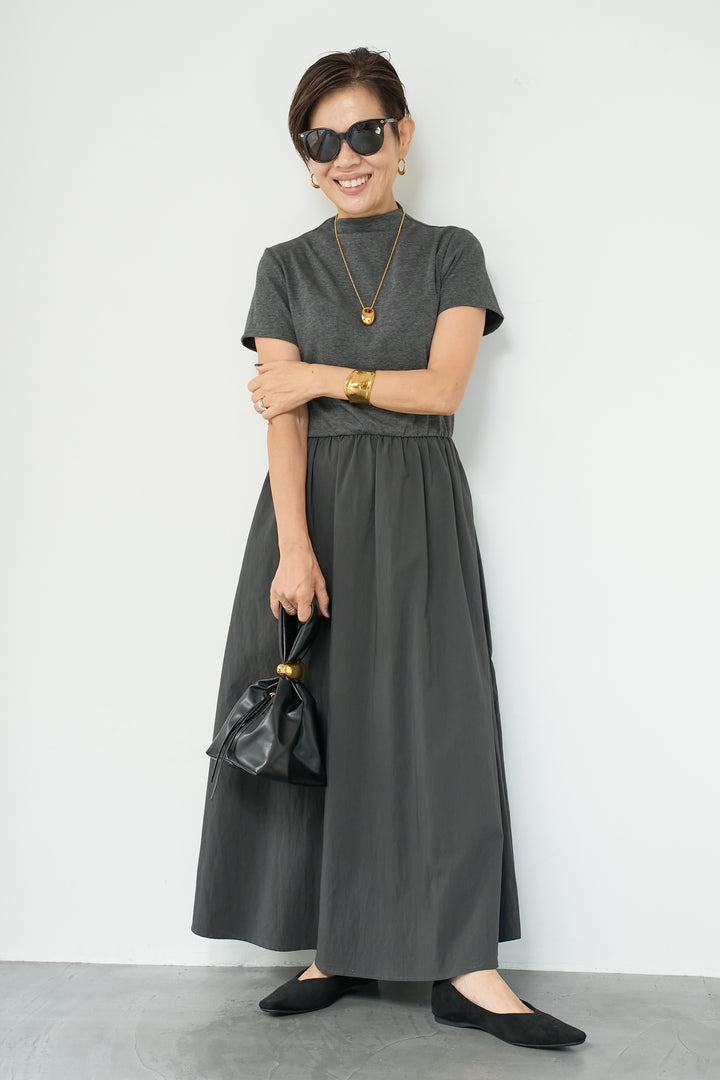 布帛切替ワンピース