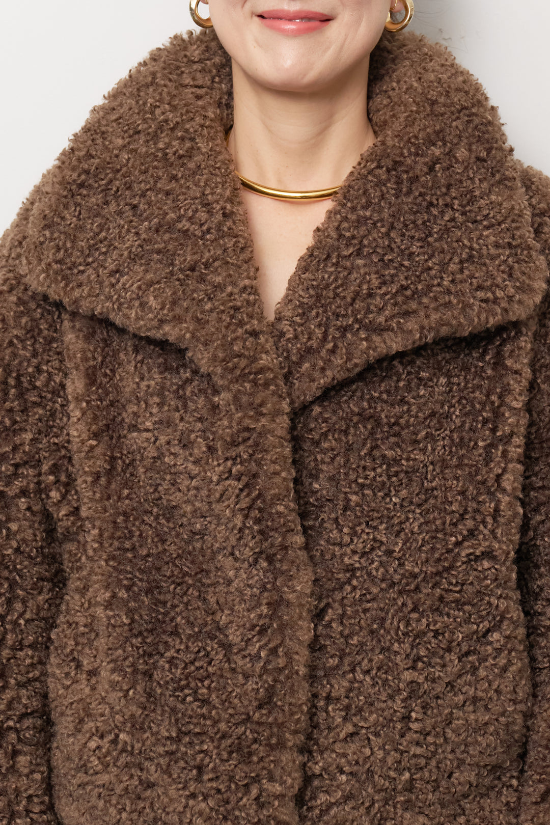 ボリュームボアショートジャケット