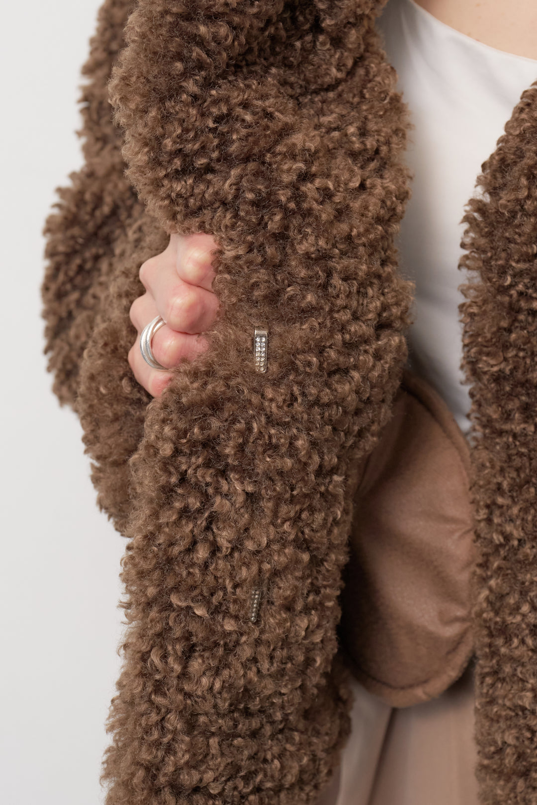 ボリュームボアショートジャケット