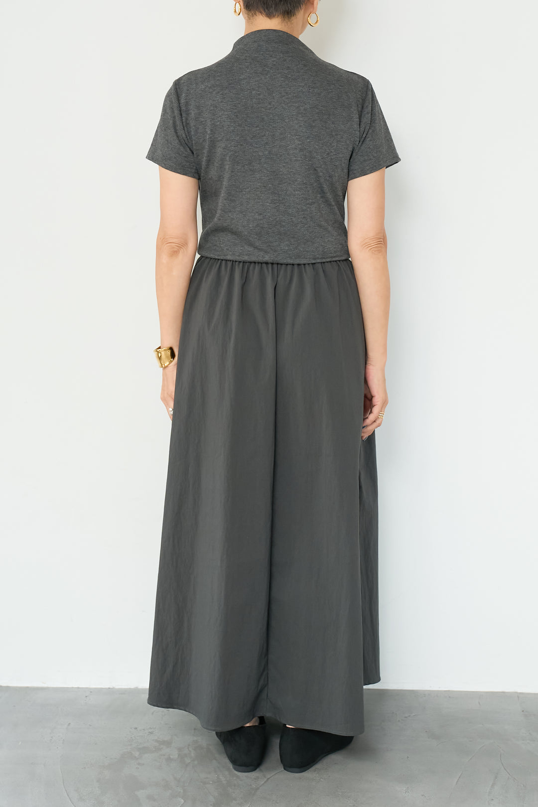 布帛切替ワンピース