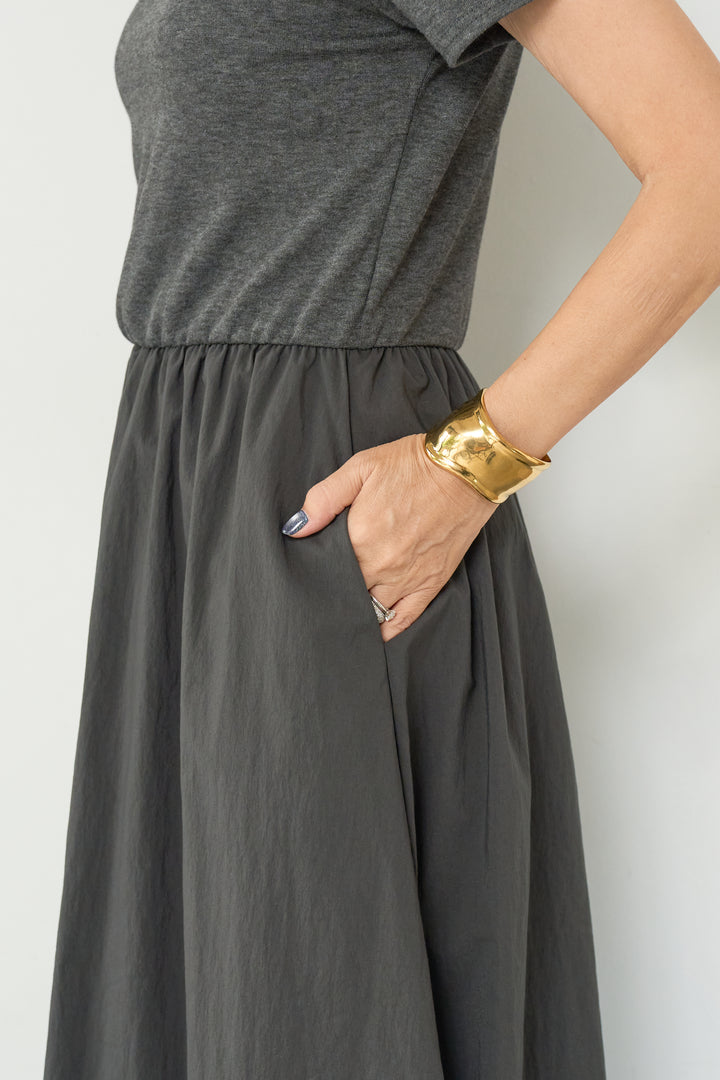 布帛切替ワンピース