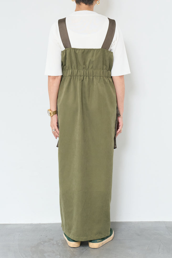 異素材切替ミリタリージャンスカ