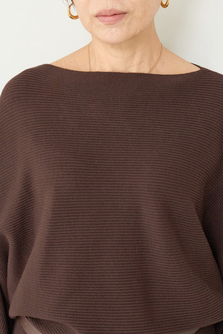 ドルマンニット＋プリーツティアードスカート