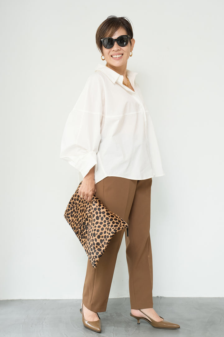 2WAYタックスリーブシャツ