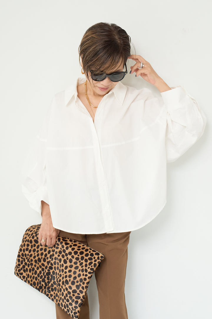 2WAYタックスリーブシャツ