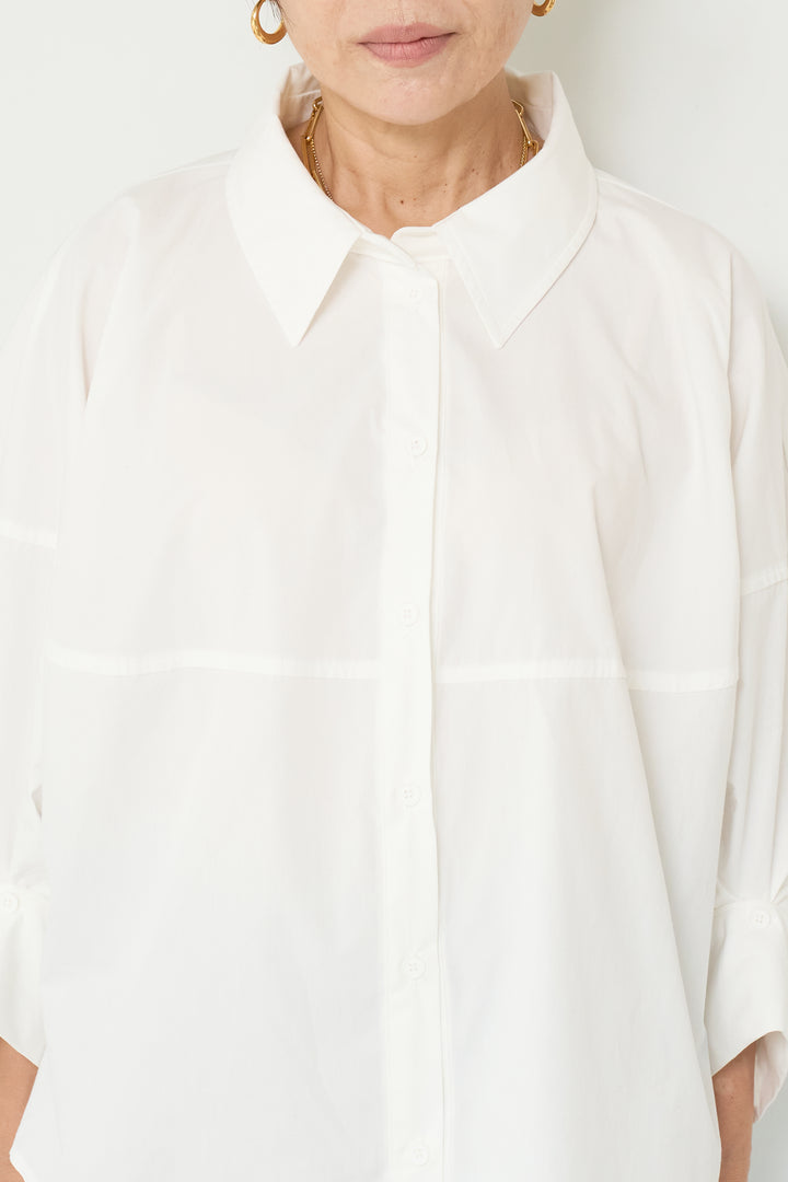 2WAYタックスリーブシャツ