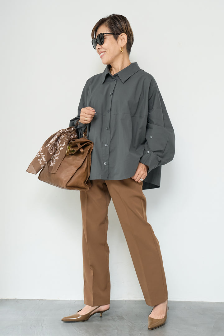 2WAYタックスリーブシャツ