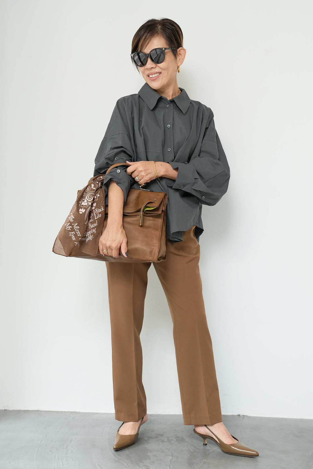 2WAYタックスリーブシャツ