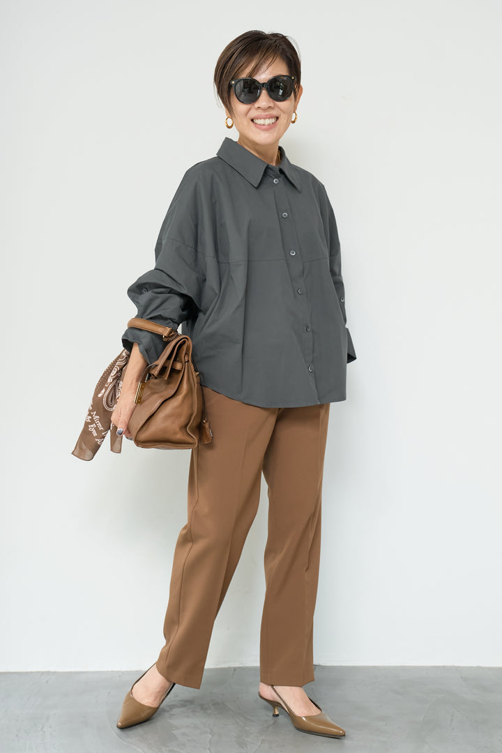 2WAYタックスリーブシャツ