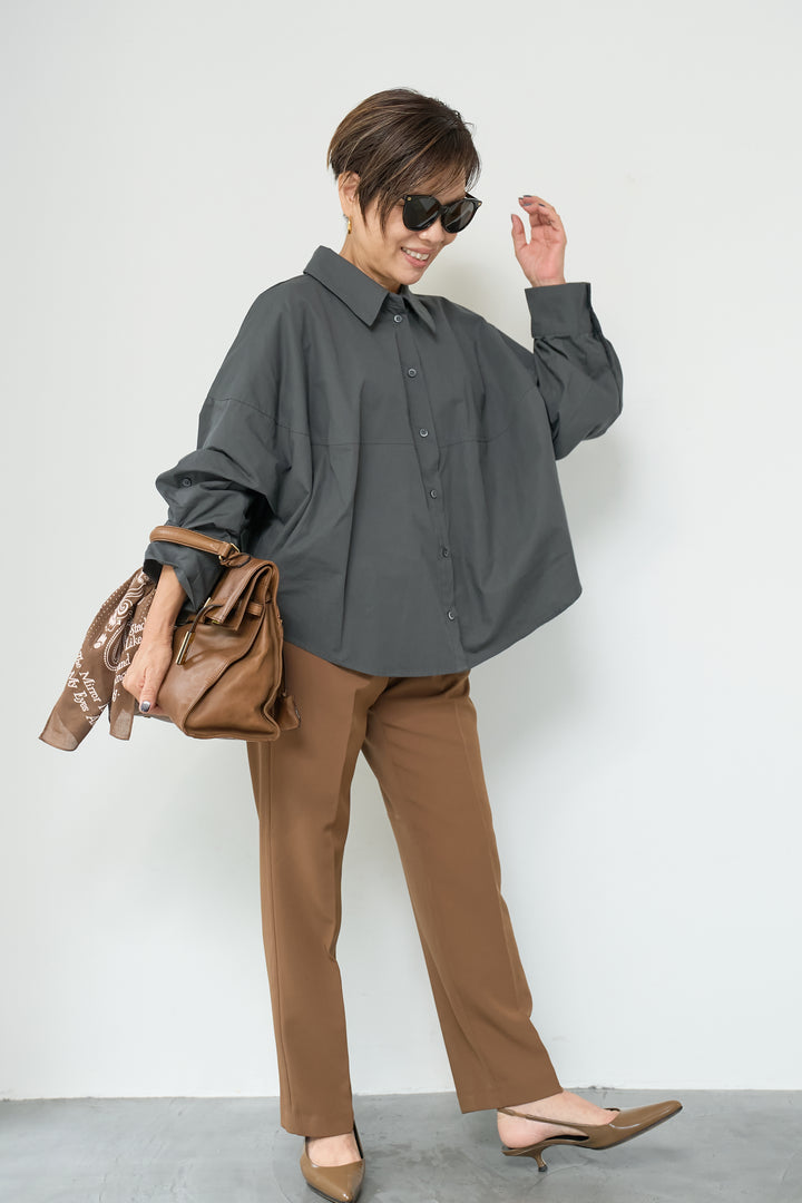 2WAYタックスリーブシャツ