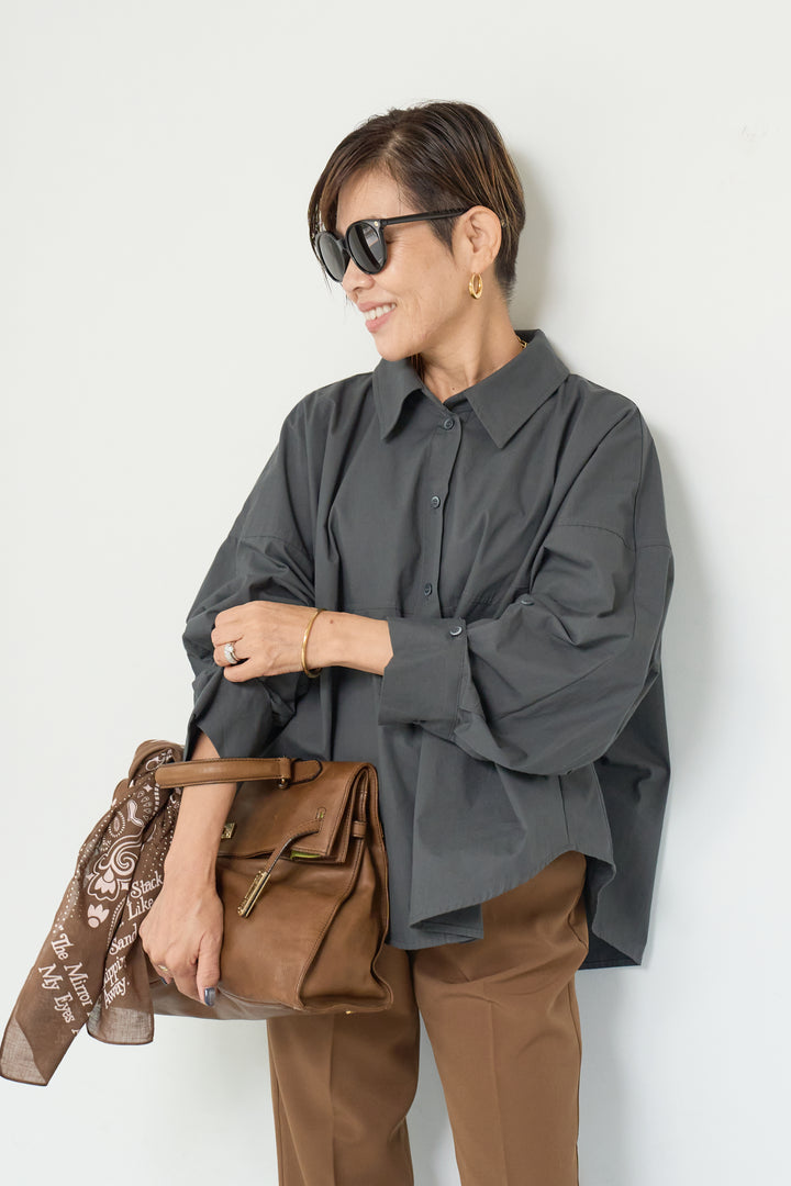 2WAYタックスリーブシャツ