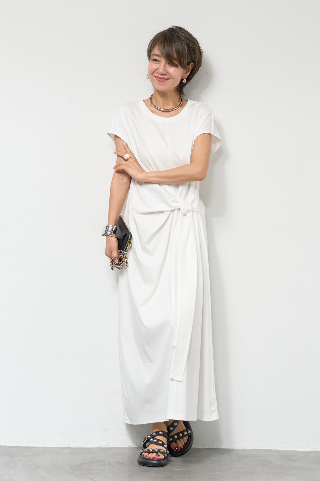 ツイストベルトワンピース