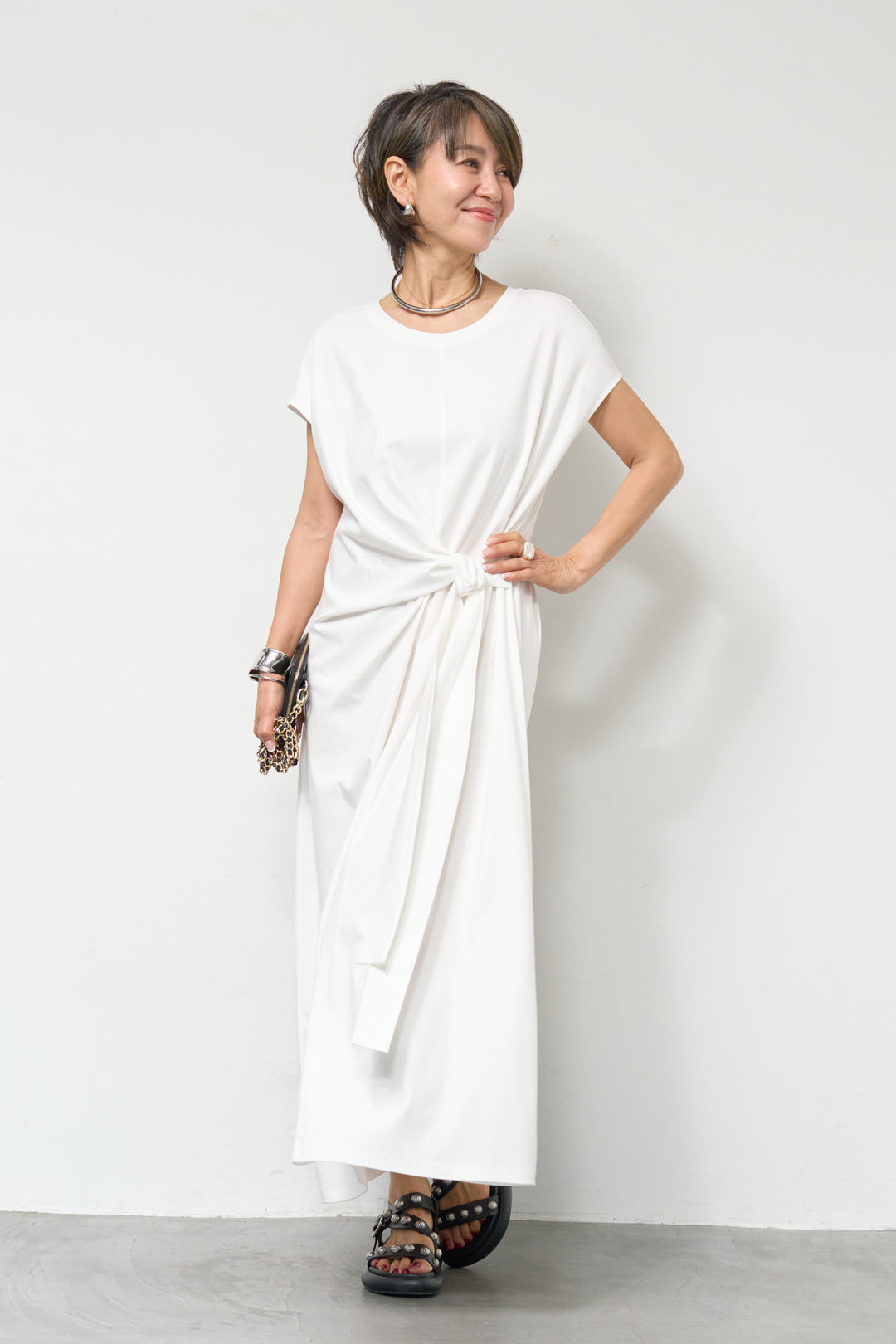 ツイストベルトワンピース