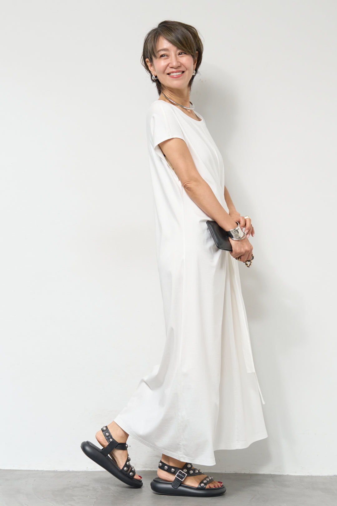 ツイストベルトワンピース