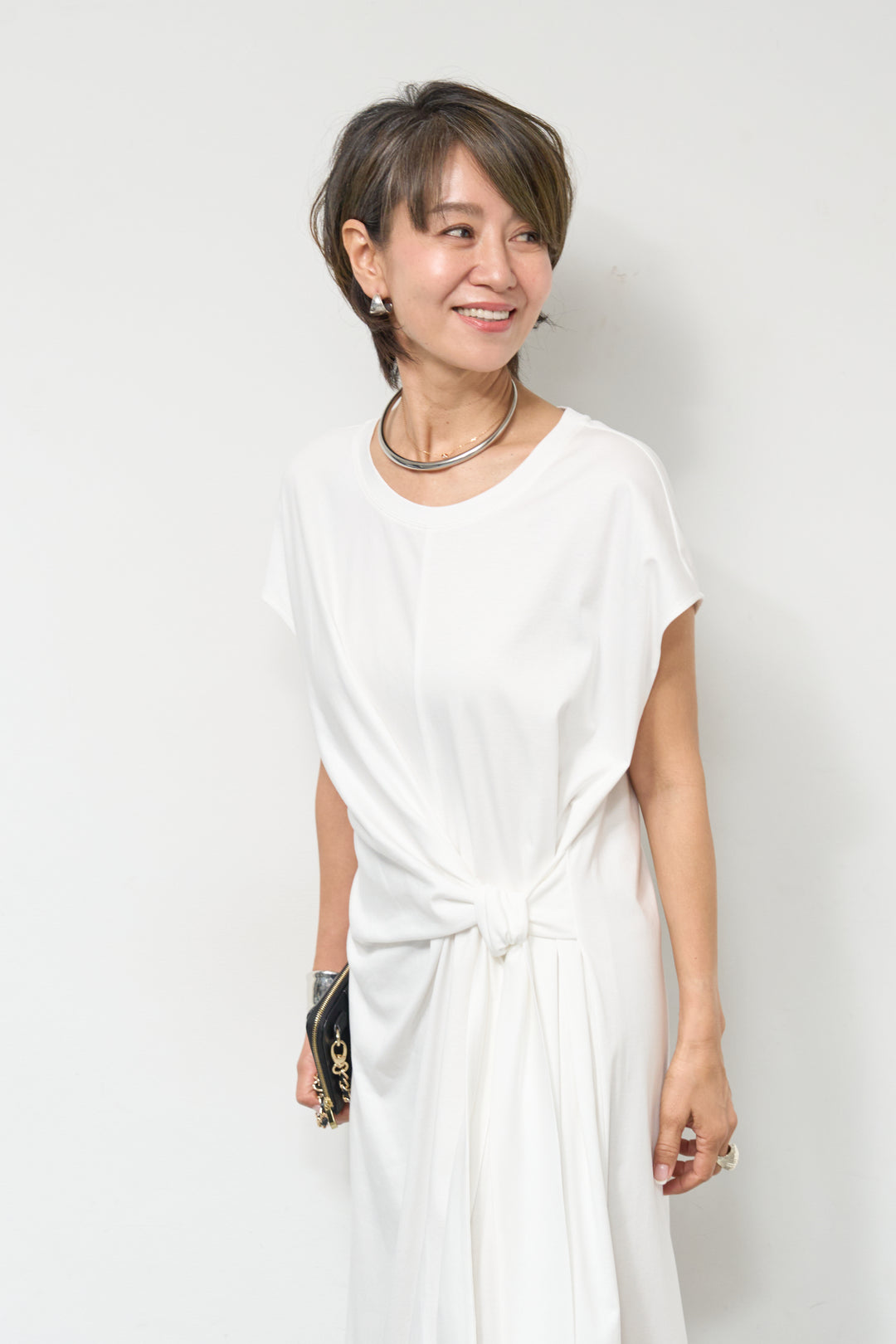 ツイストベルトワンピース