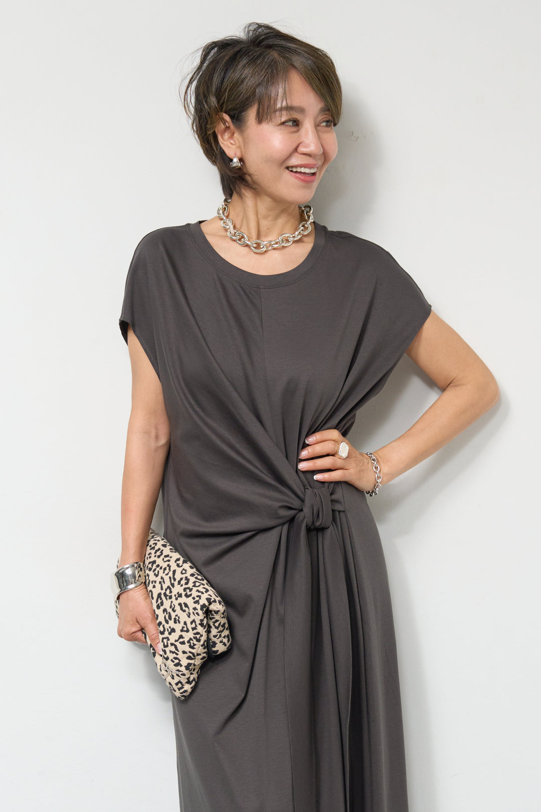 ツイストベルトワンピース