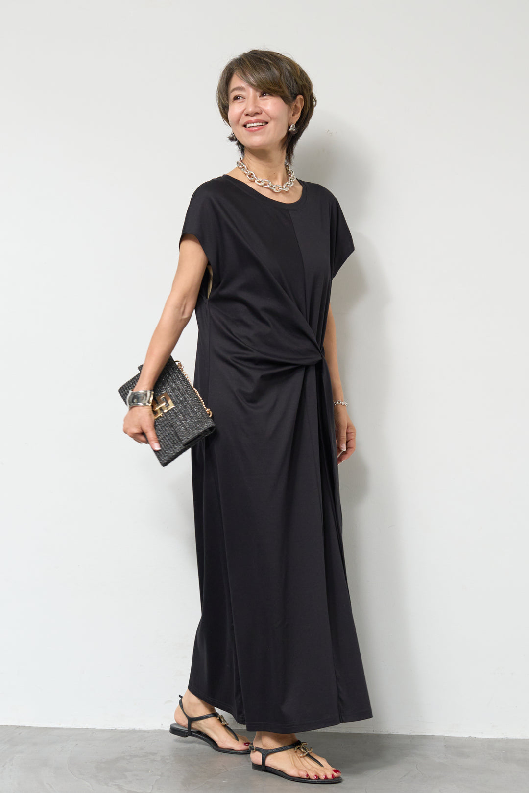 ツイストベルトワンピース