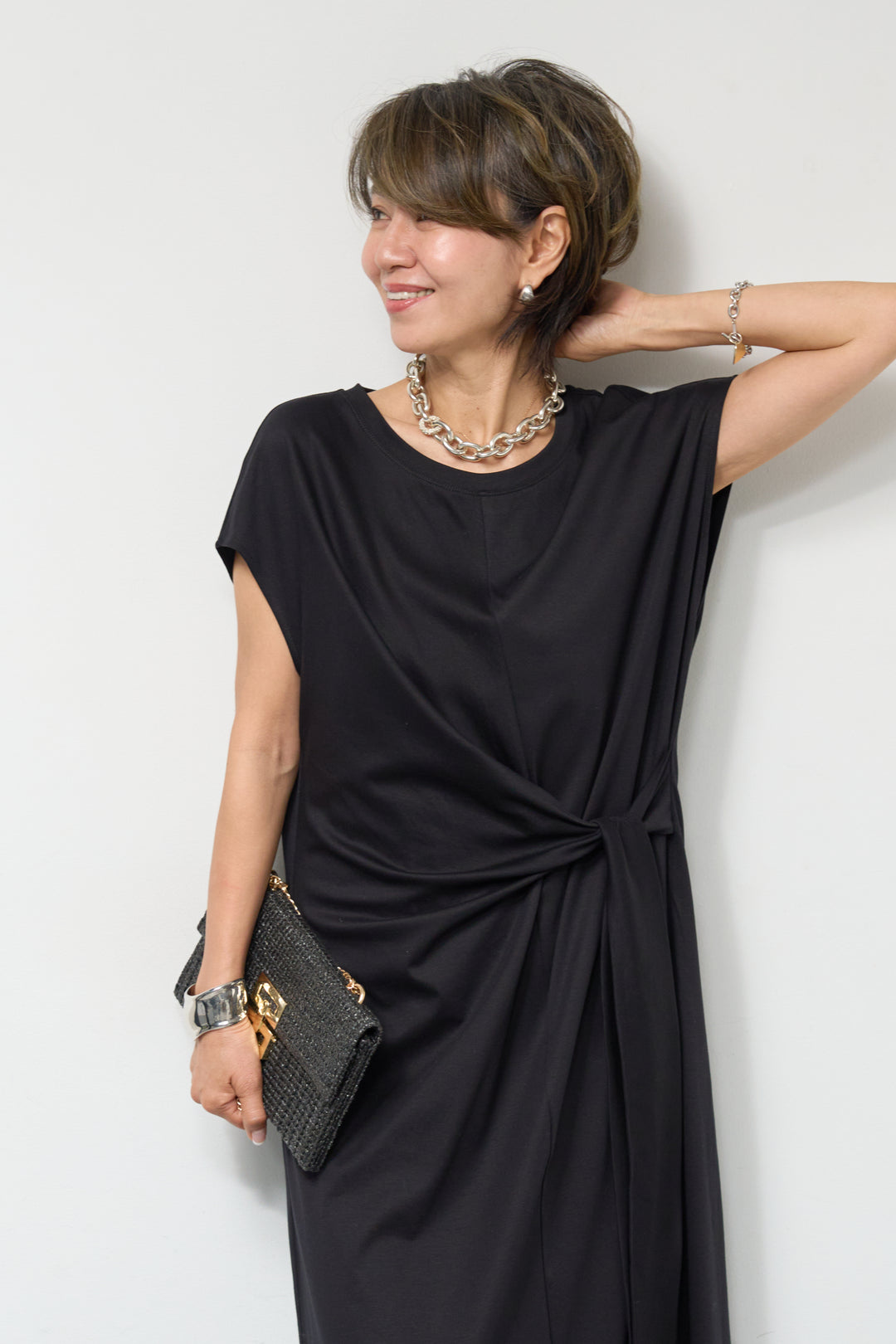 ツイストベルトワンピース