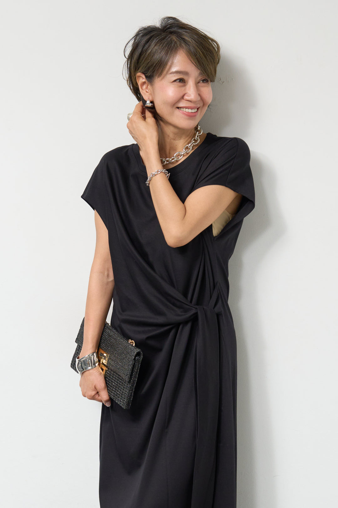 ツイストベルトワンピース