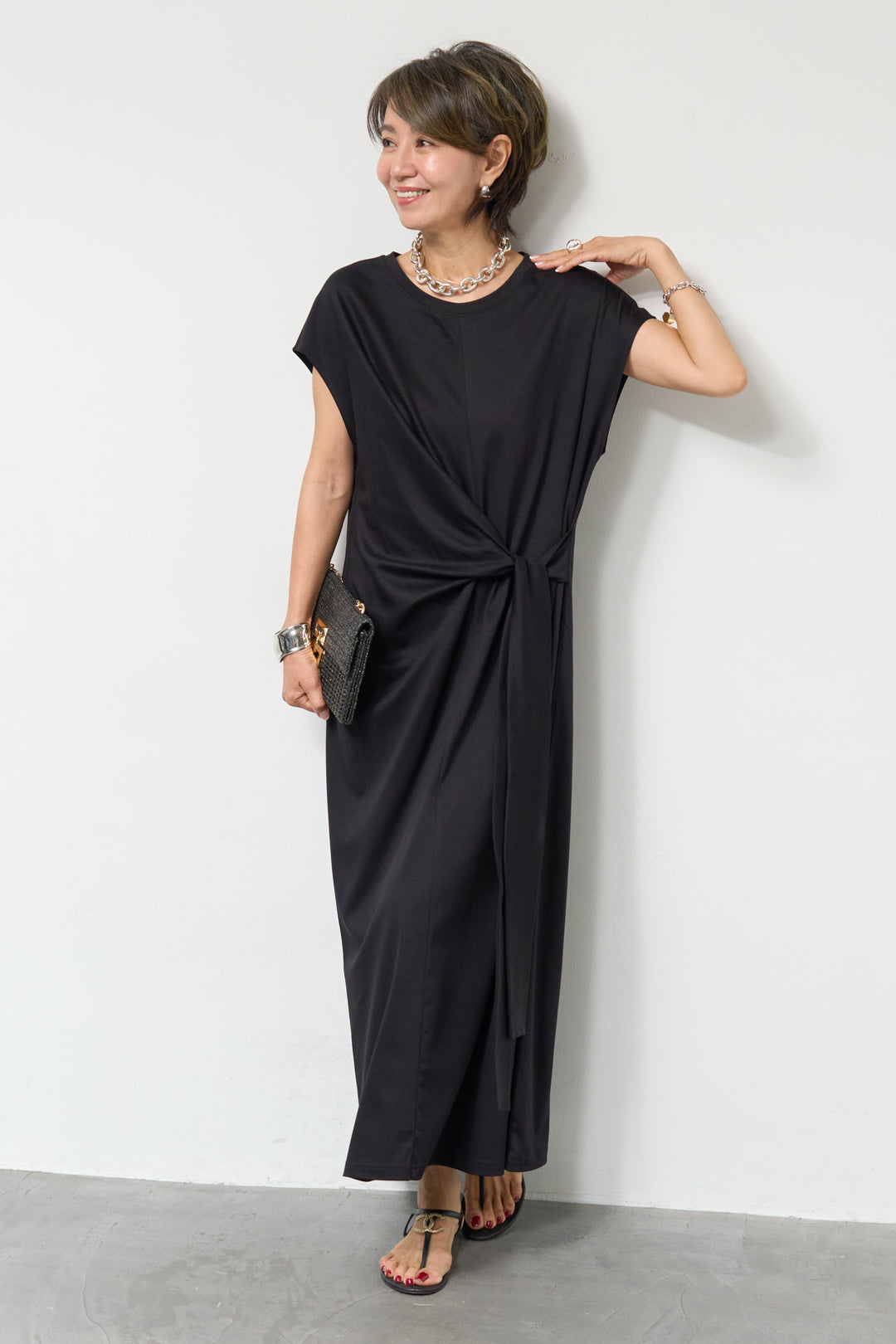 ツイストベルトワンピース