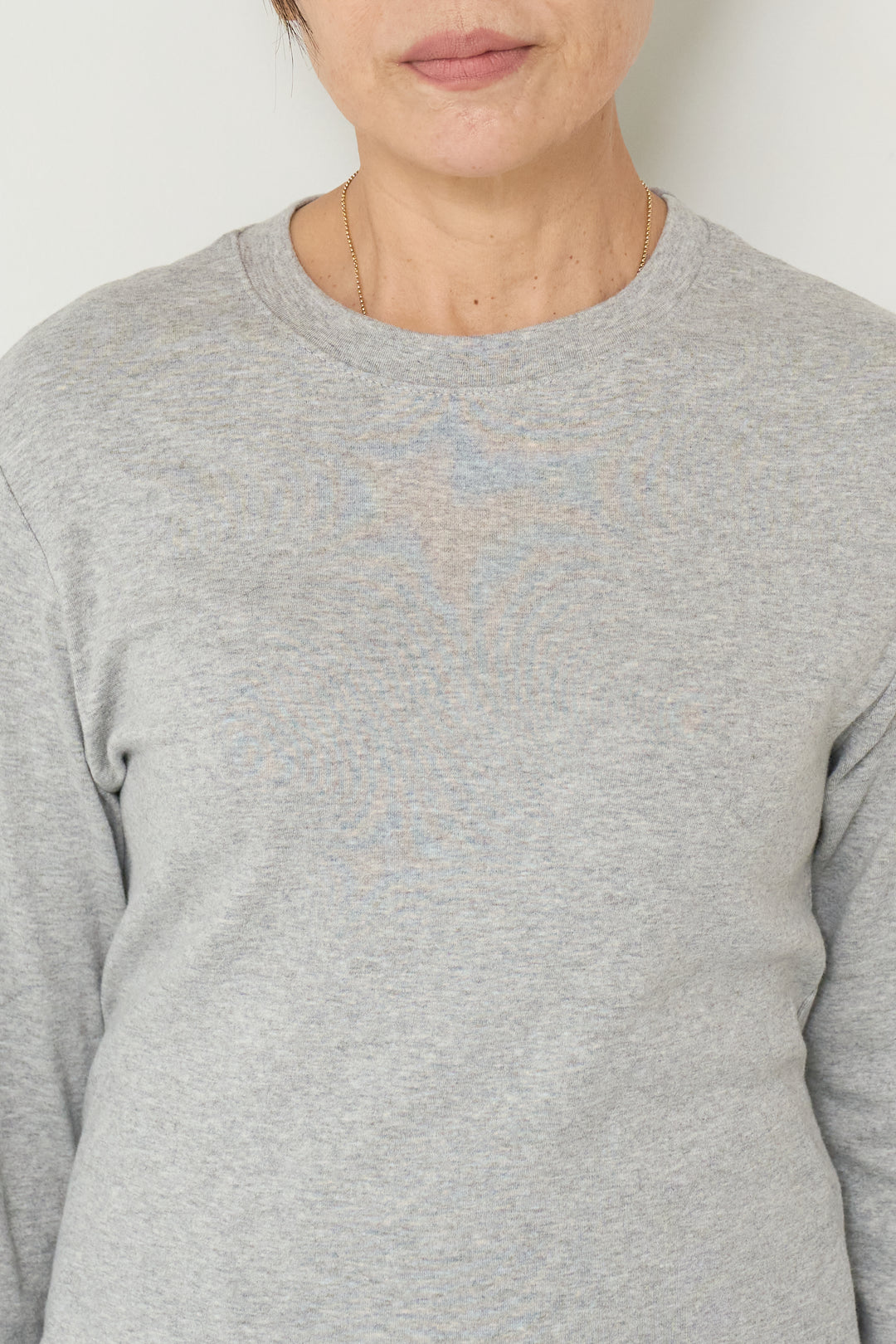 コットンモダールロングTシャツ