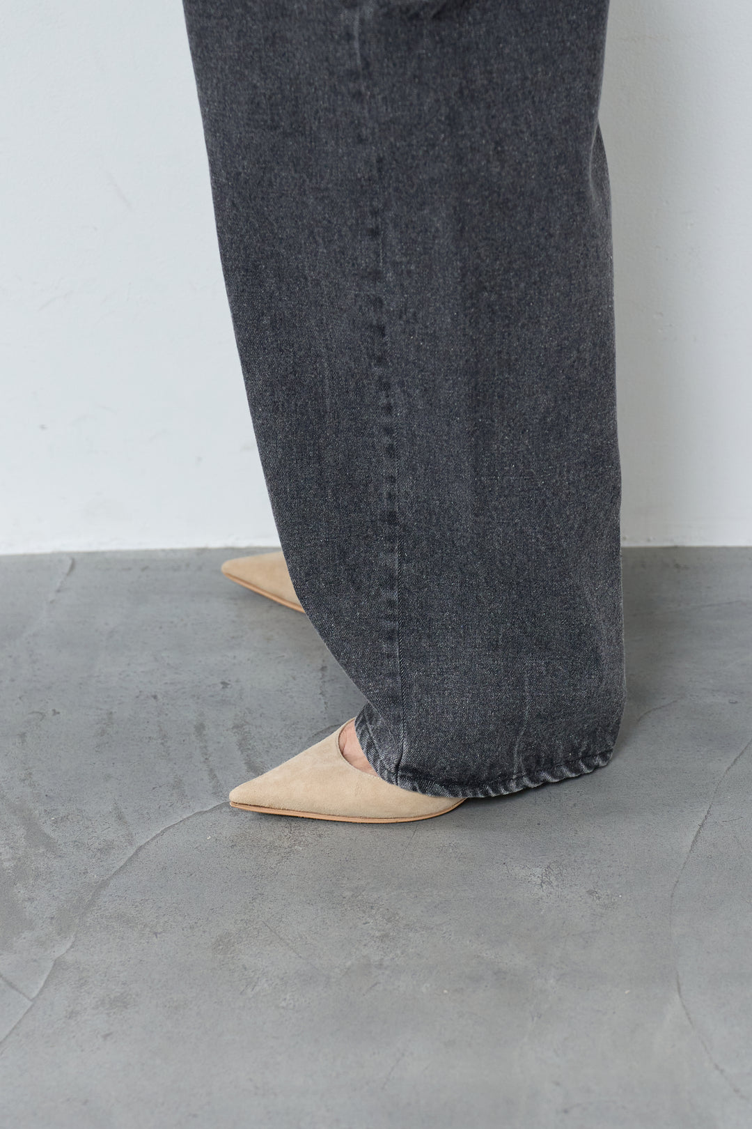 デニムカーブパンツ