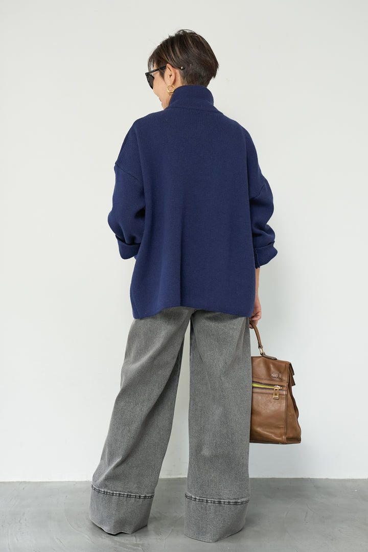 ニットダブルジャケット