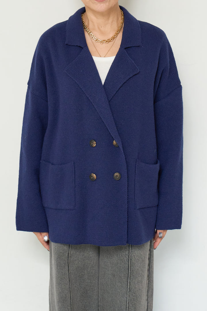 ニットダブルジャケット