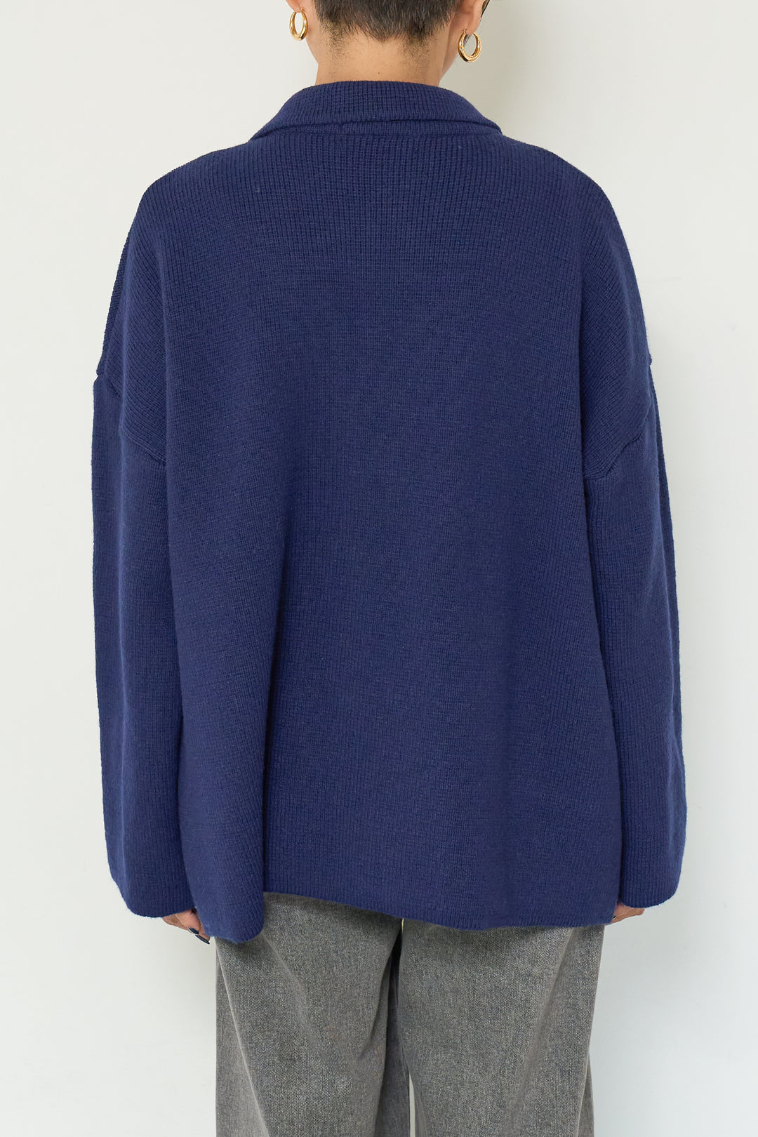 ニットダブルジャケット