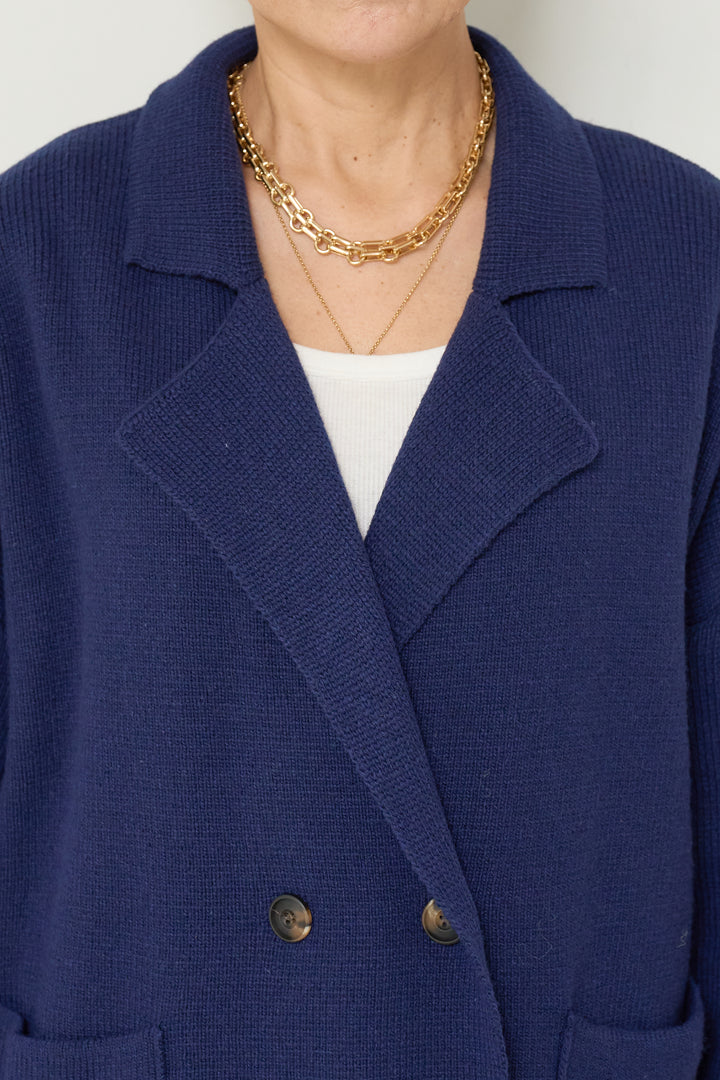 ニットダブルジャケット