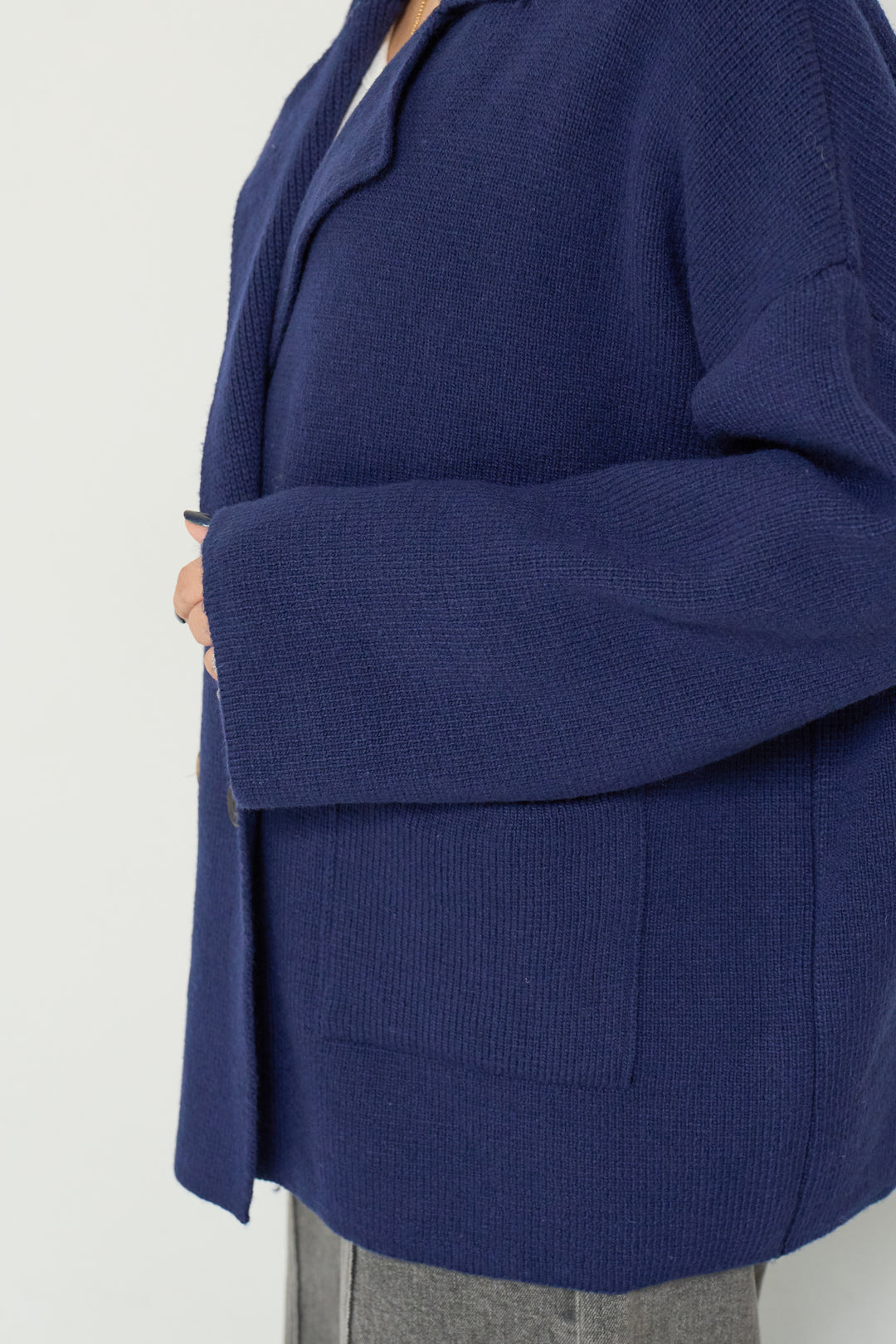 ニットダブルジャケット