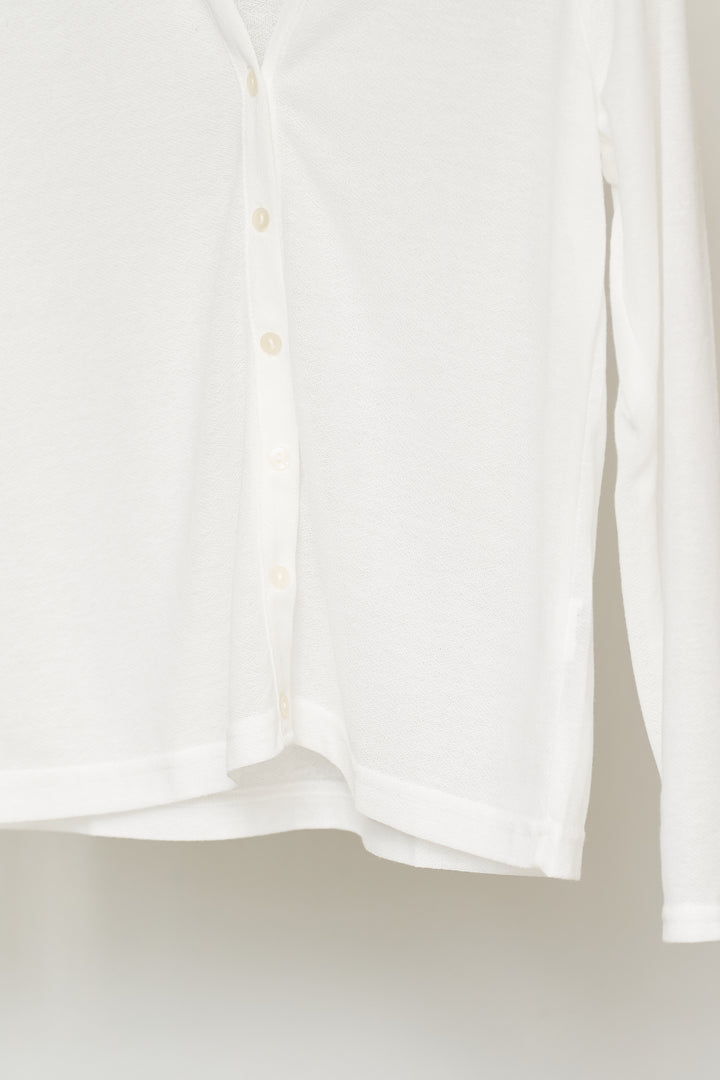 [Novelty item] UV-cut semi-sheer cardigan