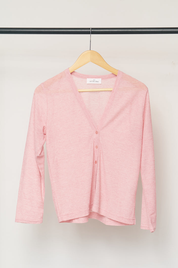 [Novelty item] UV-cut semi-sheer cardigan