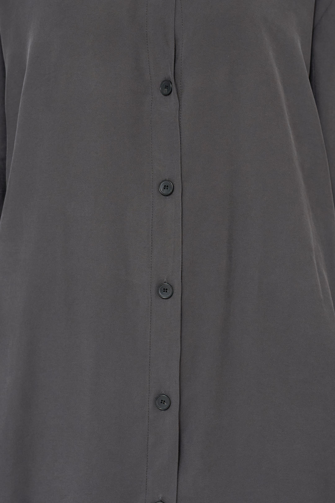 スカーフ巻きシャツワンピース