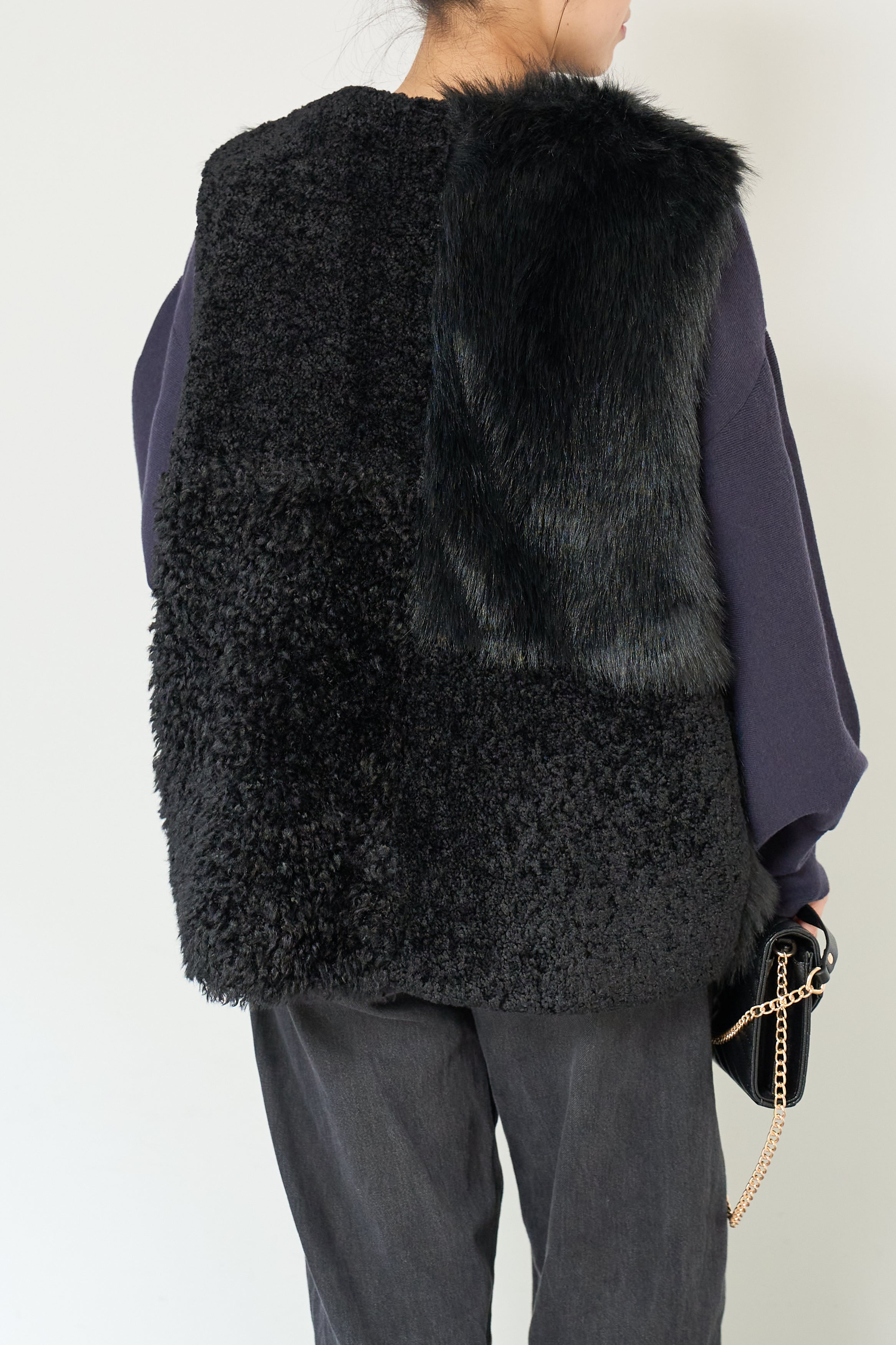 異素材切替ファーベスト – plusotoha