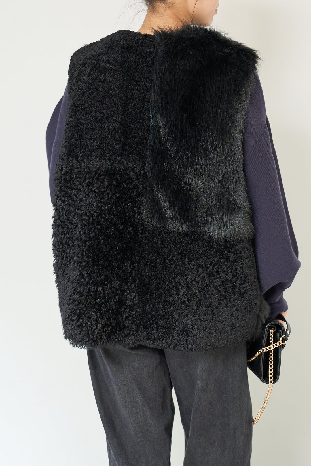 異素材切替ファーベスト