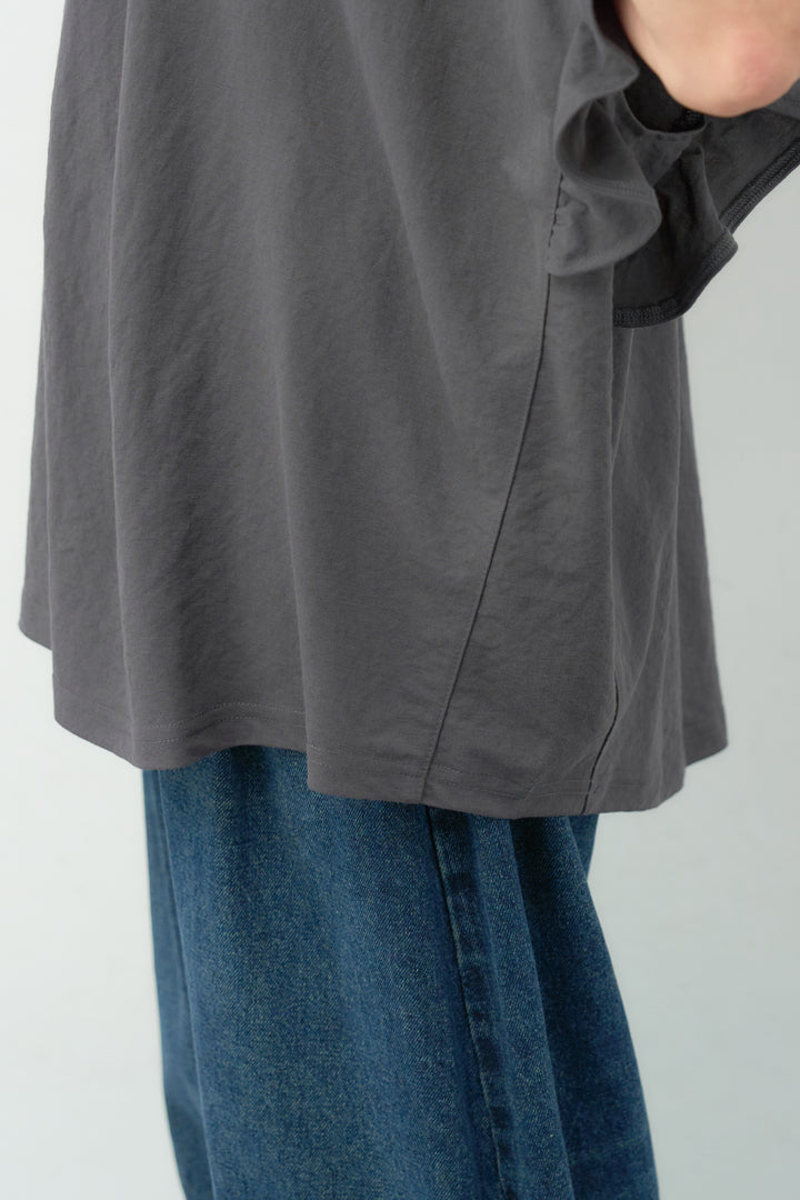 【接触冷感】袖フレア半袖Tシャツ