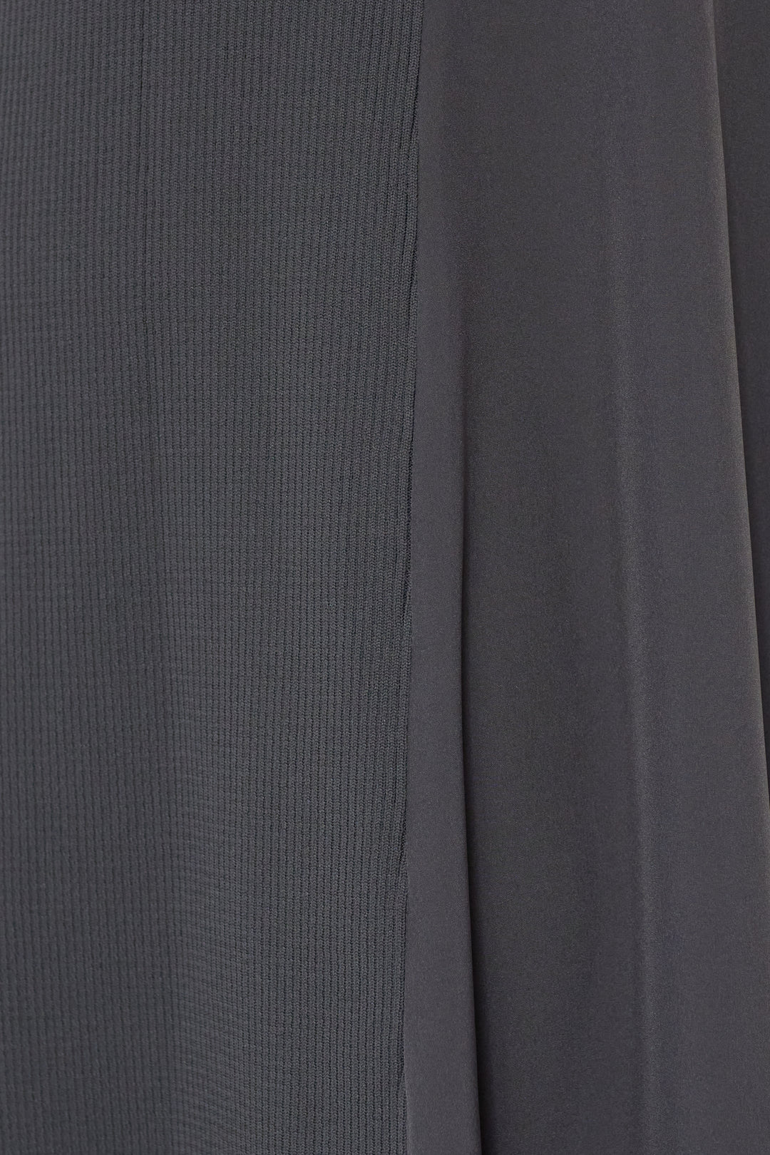 チュールスリーブニットワンピース