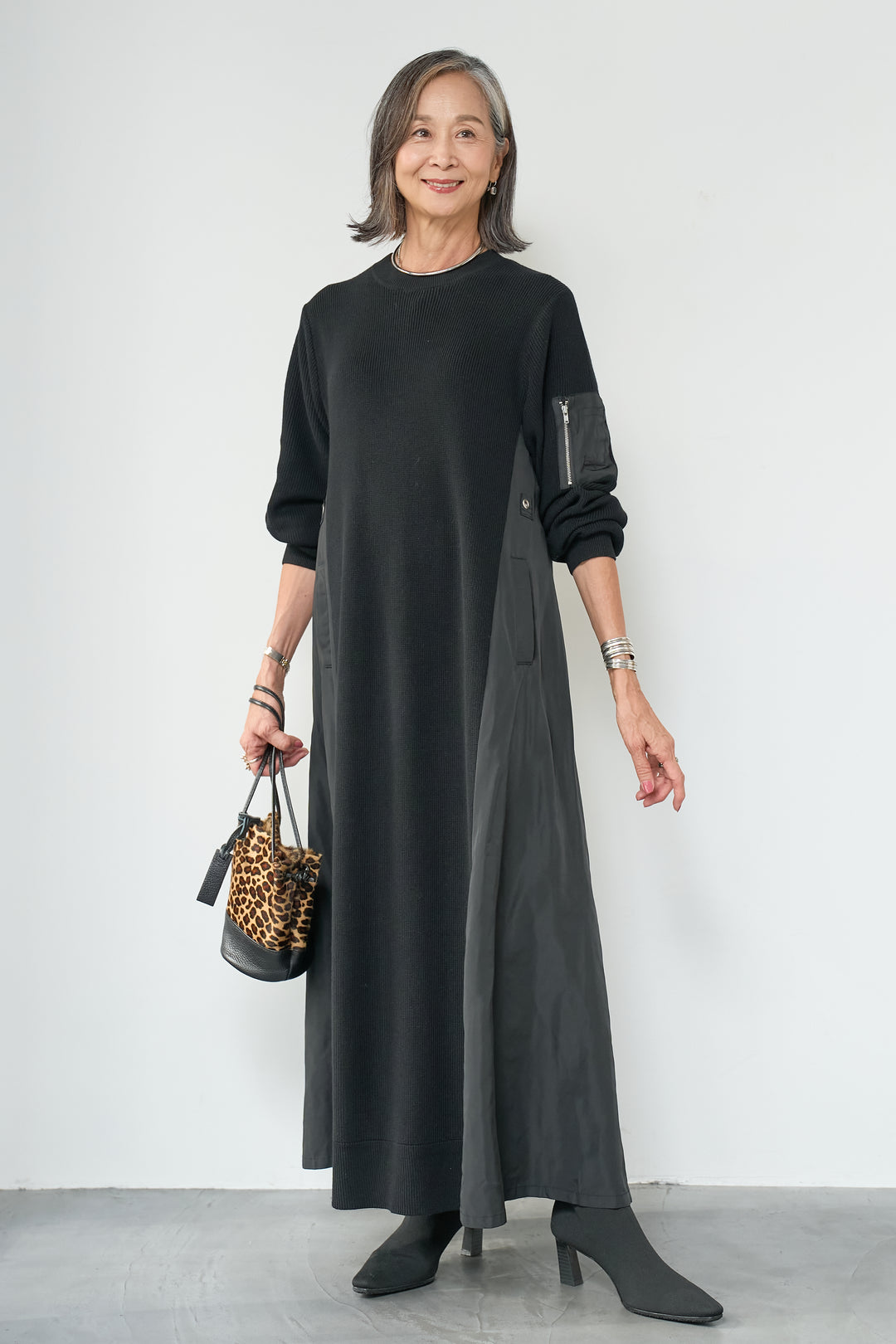 ミリタリー切替ワンピース