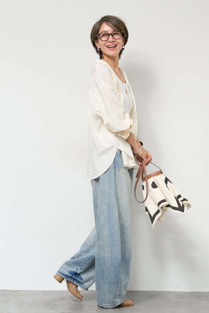 シアーシャツジャケット