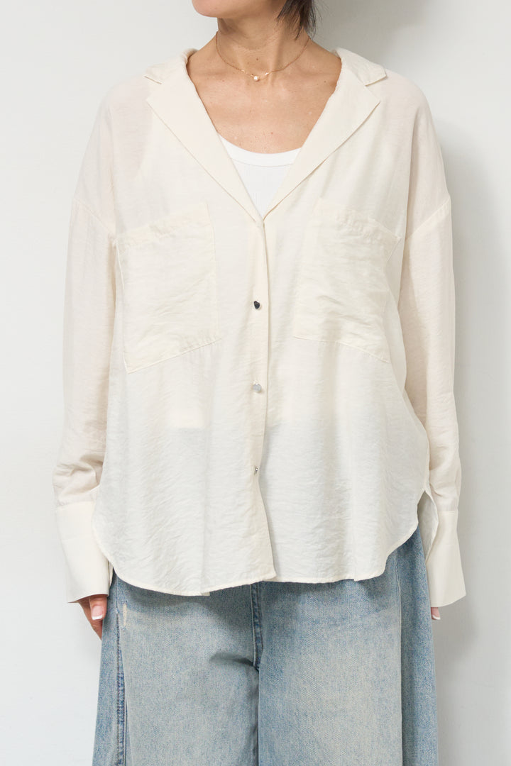 シアーシャツジャケット